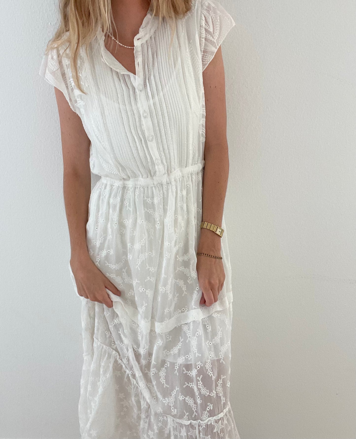 Johnny Was White Dress