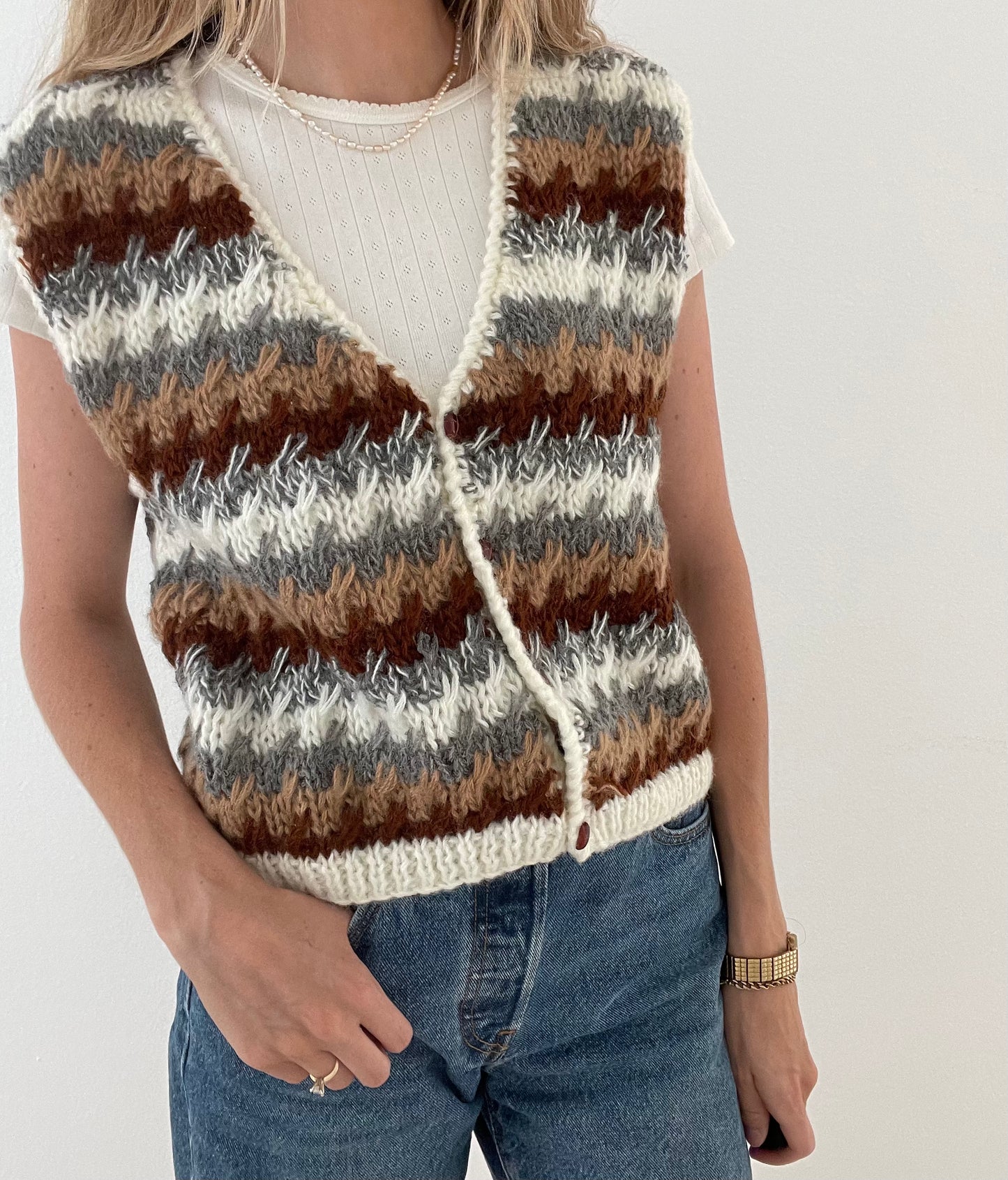 Vintage Knit Vest