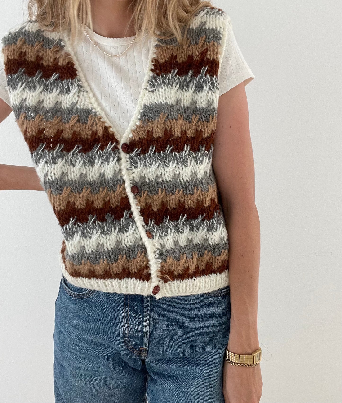 Vintage Knit Vest