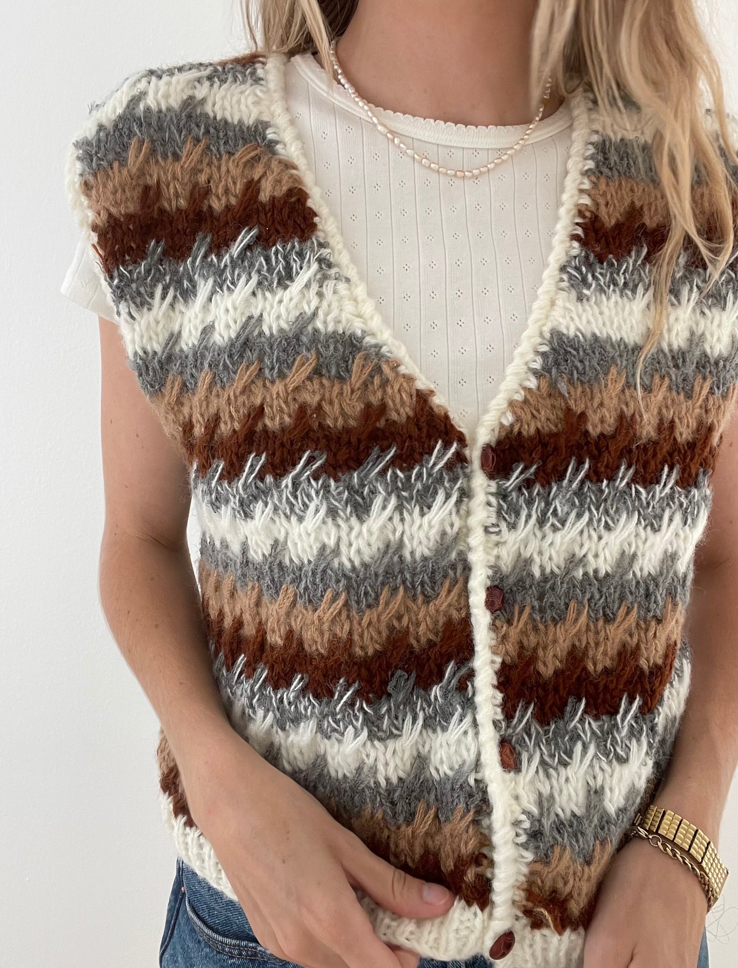Vintage Knit Vest