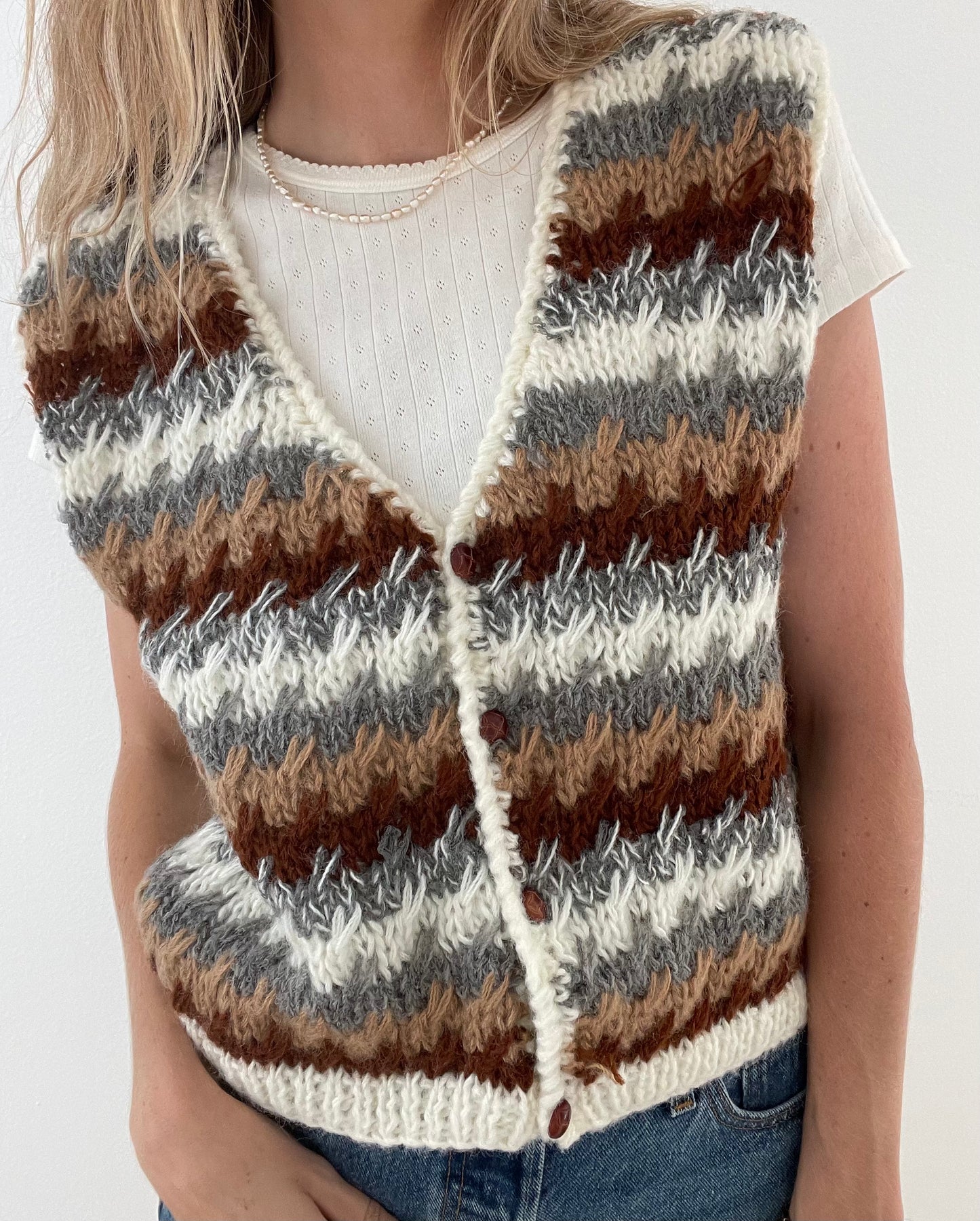 Vintage Knit Vest