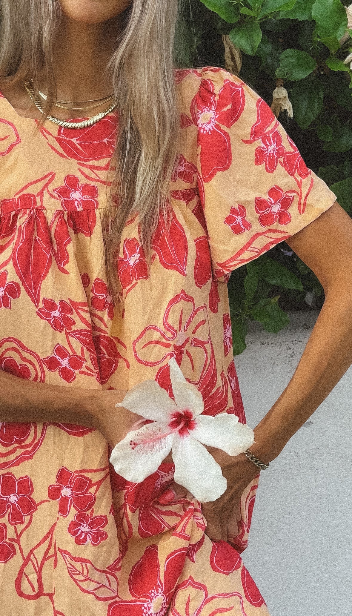The Marguerite Dress in Pink Floral