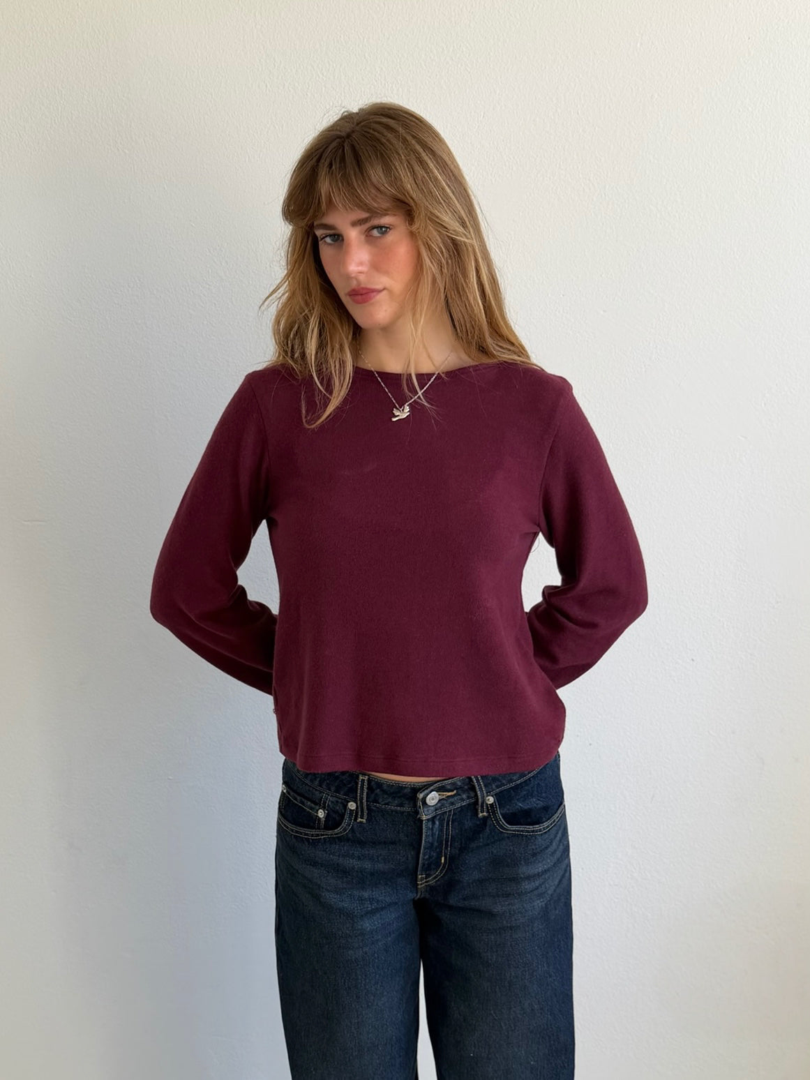 Sabine Sweater in Plum