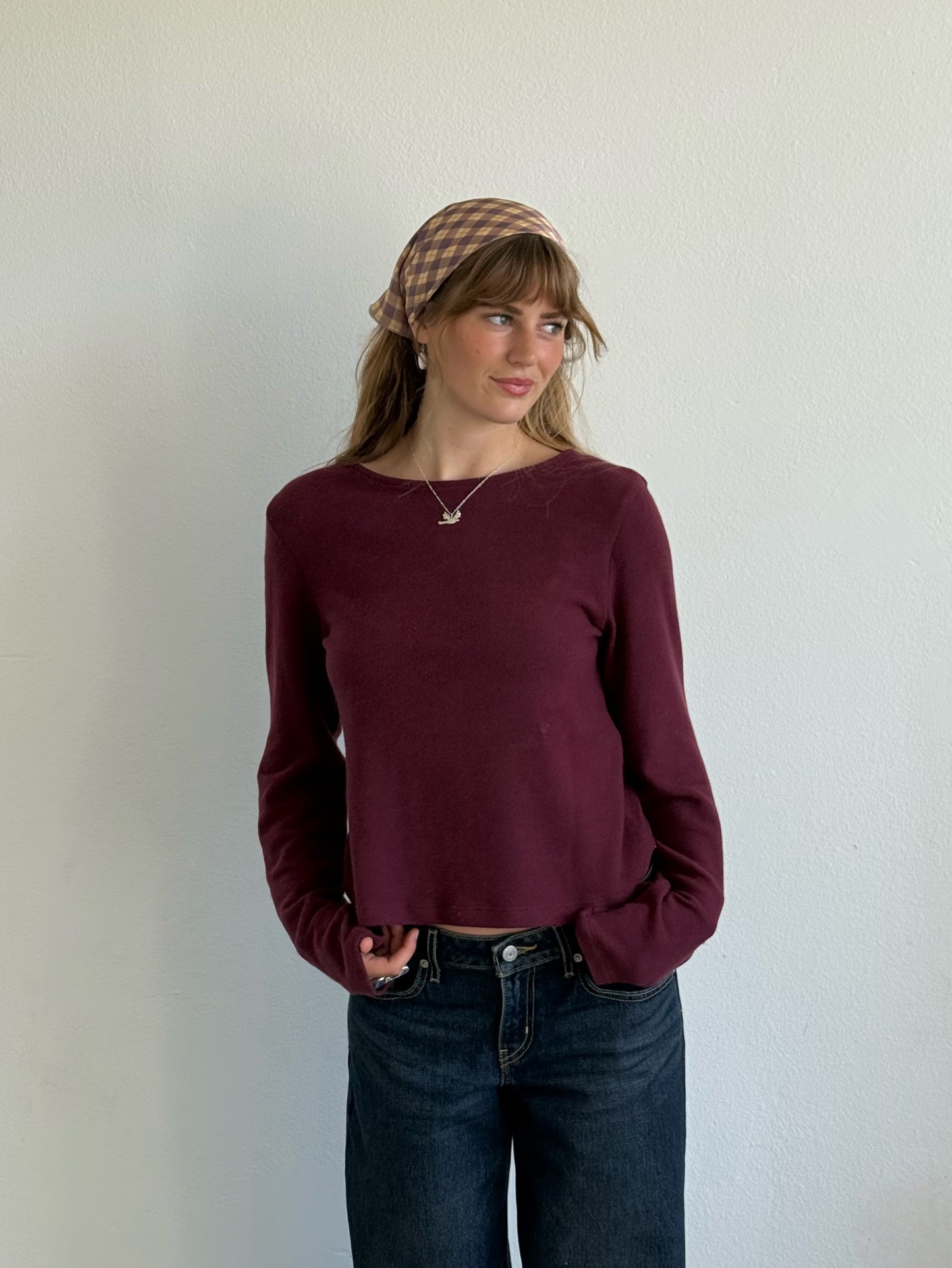 Sabine Sweater in Plum