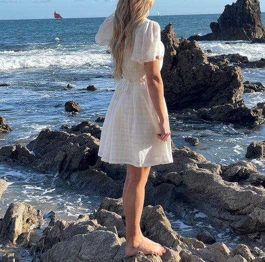 The Marguerite Dress in White