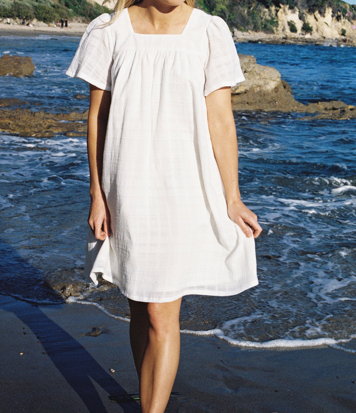 The Marguerite Dress in White