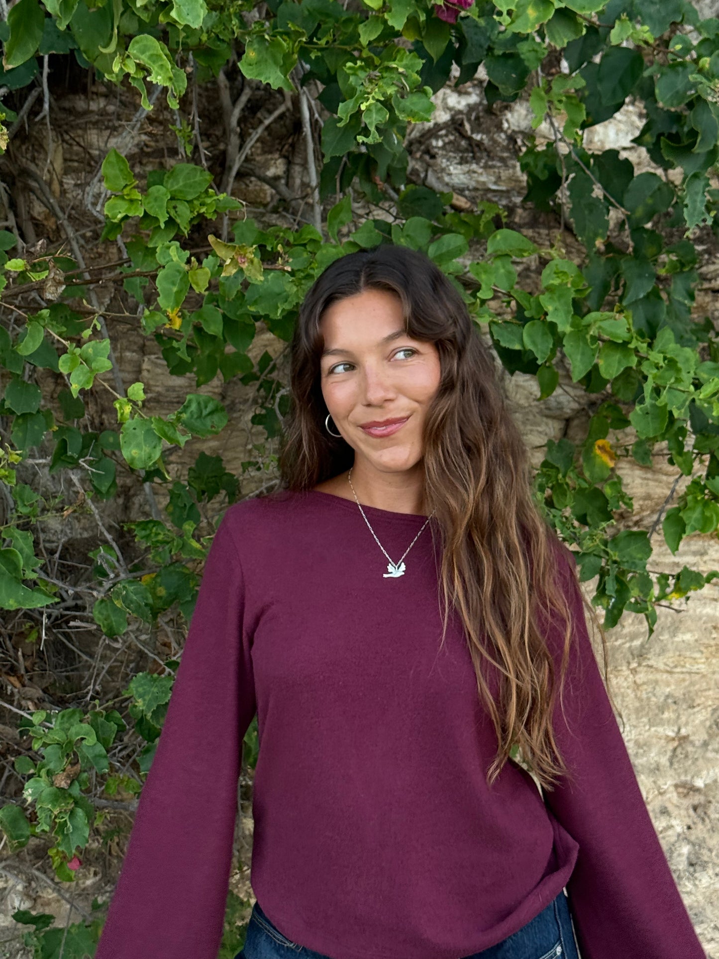 Sabine Sweater in Plum