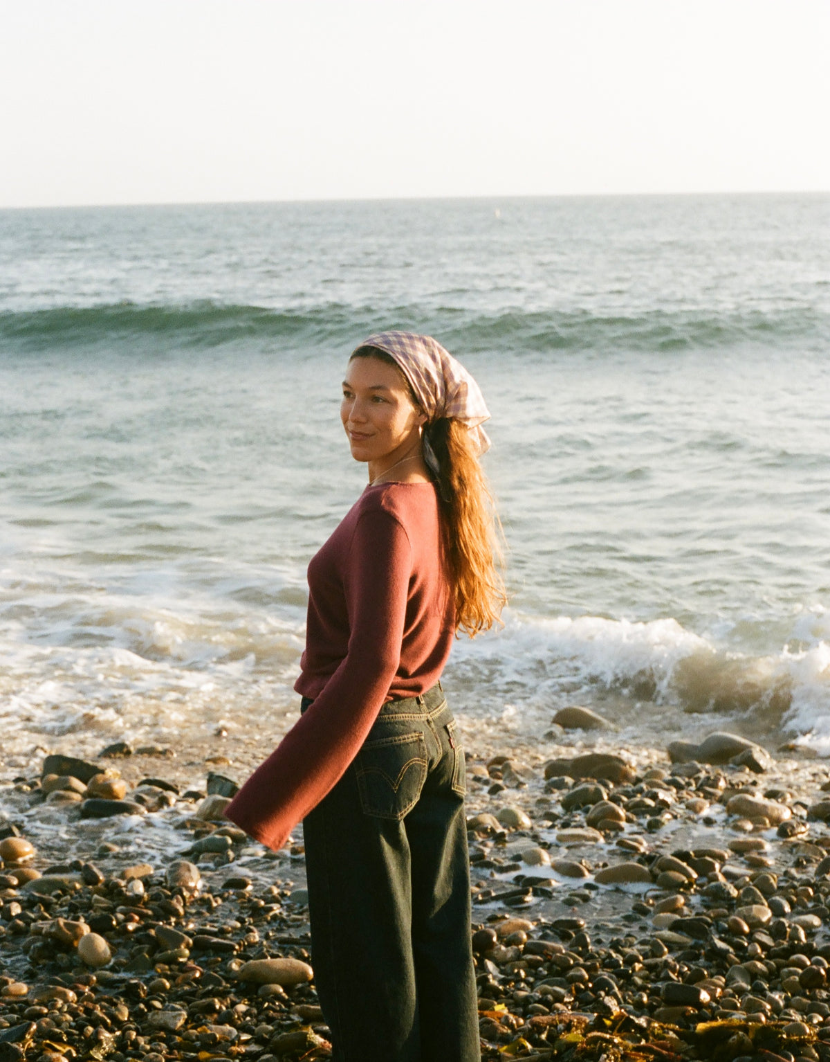 Sabine Sweater in Plum